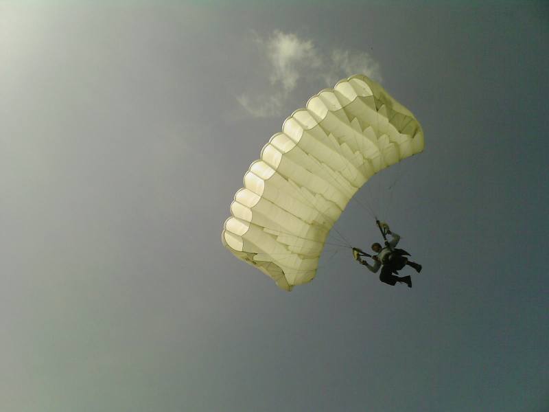 парашютисты в Первомайке